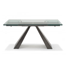 Load image into Gallery viewer, Seville Extending Glass Dining Table

